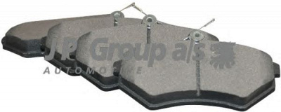 JP GROUP 1163601910 -  Комплект тормозных колодок, дисковый тормоз